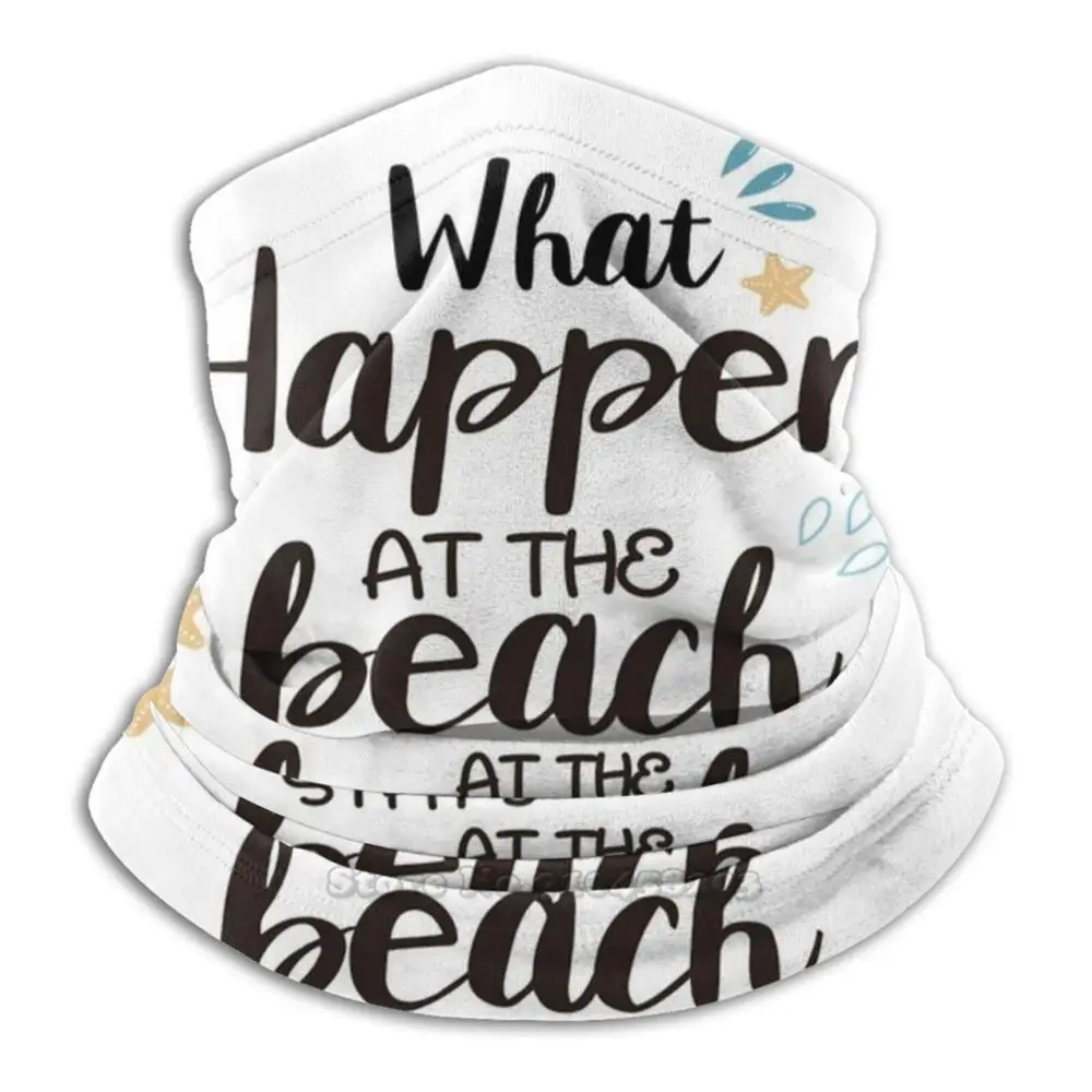 Summer Walker What Happened In The Beach Stay In The Beach Microfiber Neck Warmer Bandana Scarf Face Mask Summer Walker What