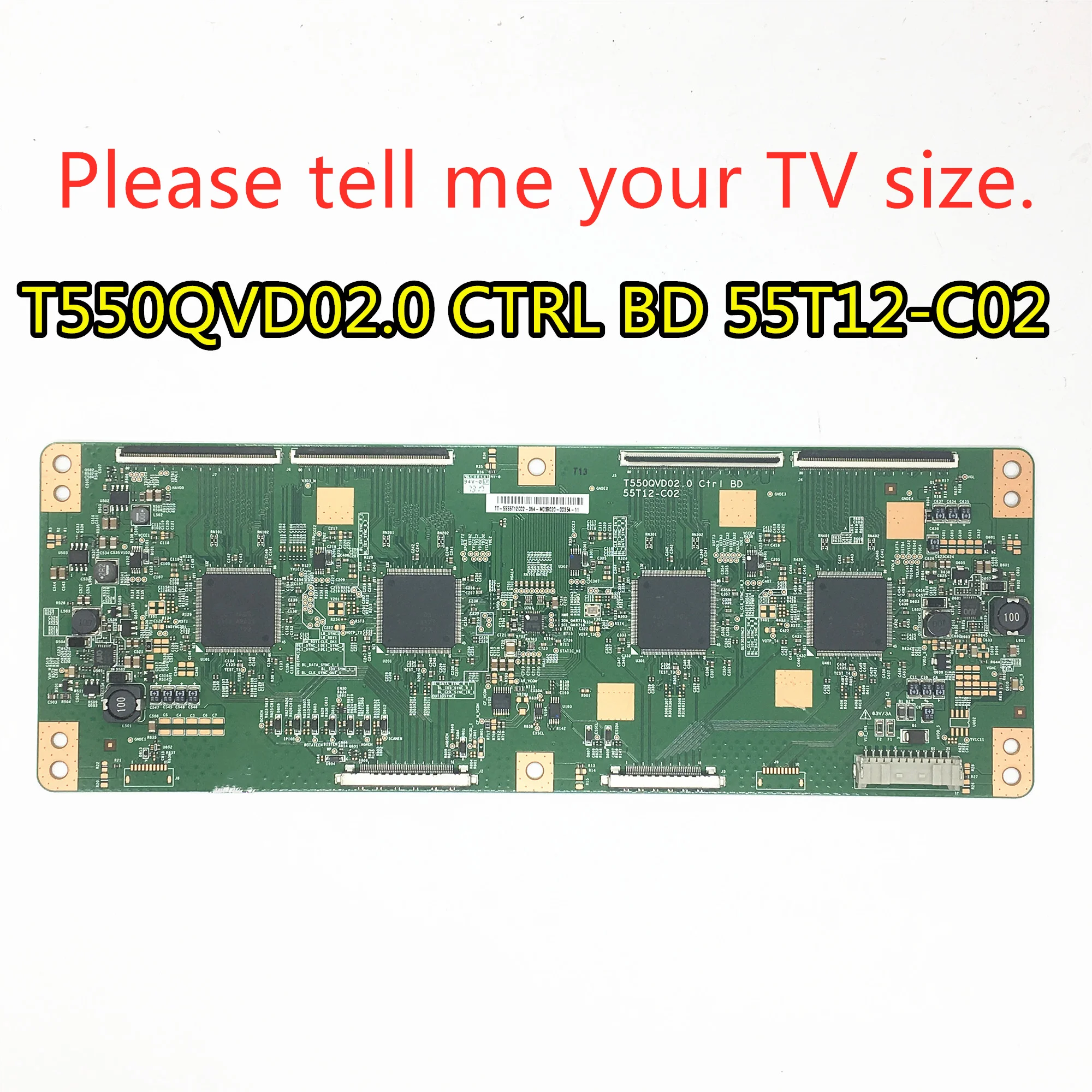 100% протестированный оригинал для логической платы T550QVD02.0 Ctrl BD 55T12 C02 C01|Зарядные