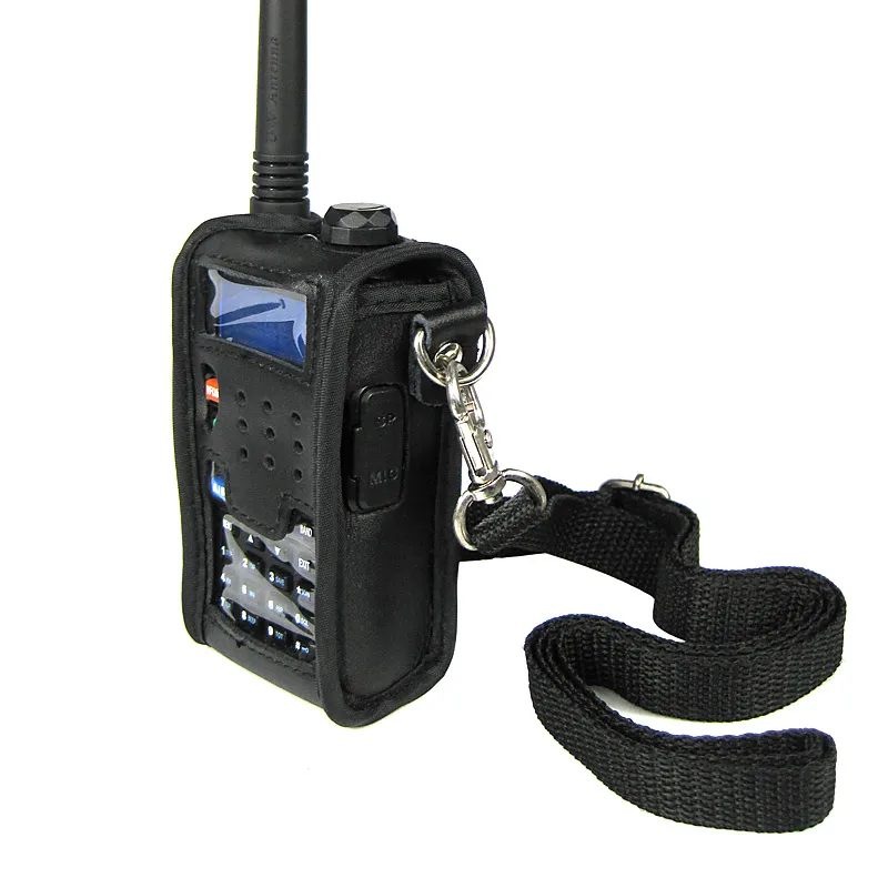 Мягкий кожаный чехол сумка для рации BAOFENG 2 шт.|tyt th-f8|cb radiocb radio accessories |