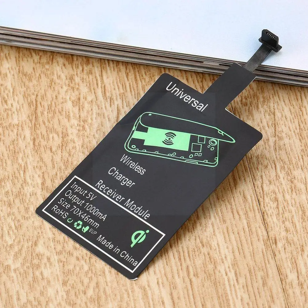 

Charging Adapter For Android Micro Usb Type C Receiver For Charger Qi Wireless Pad Receiver Z6v6