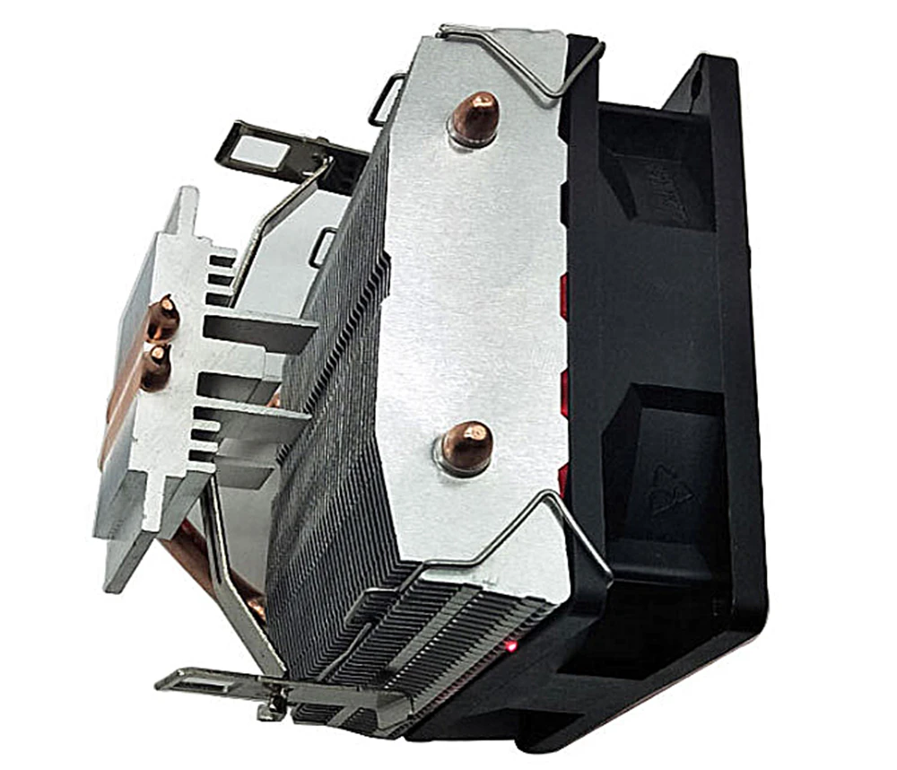 Процессор кулер 2 тепловая труба 90 мм светодиодный вентилятор высокого качества