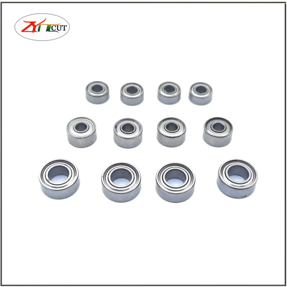 

10Pcs/set MR63 MR83 MR93 683 693 603 623ZZ Double sided iron sheet sealSmall diameter ball bearing with inner diameter of 3mm