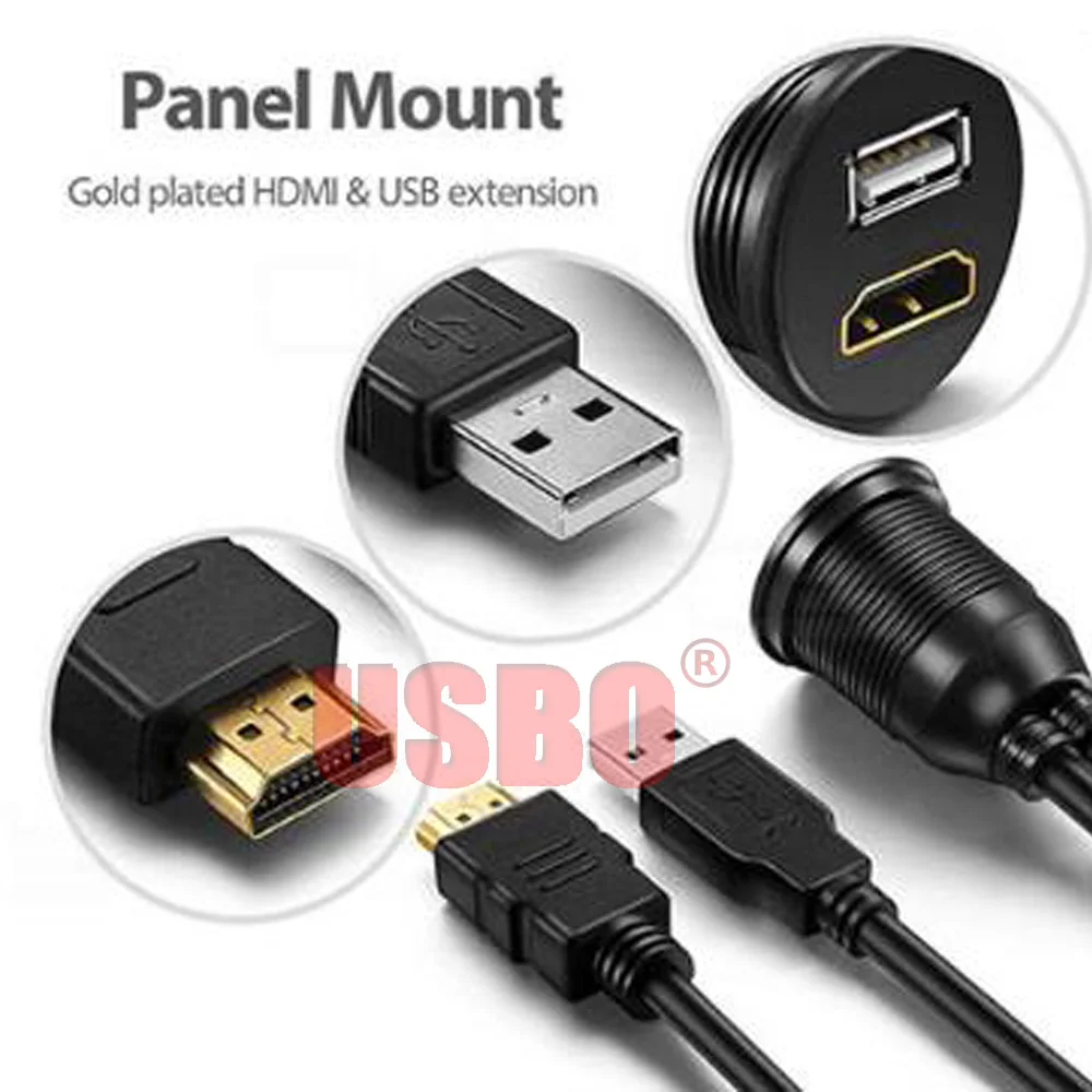 Кабель-удлинитель HDMI и USB 2-в-1 1 0 м 4 в |