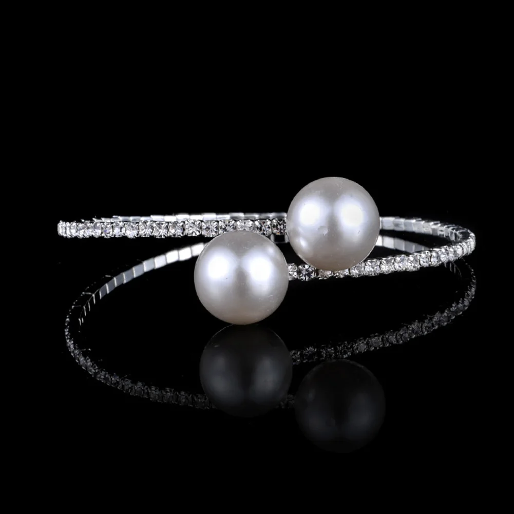 Модное Открытое кольцо с одним кольцом Стразы инкрустированное искусственным