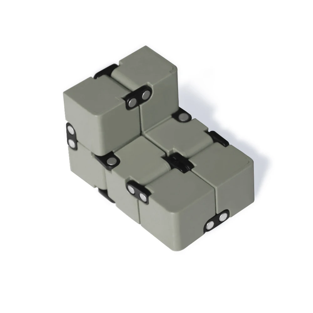 Бесконечно меняющийся волшебный куб креативный пластиковый складной игрушка