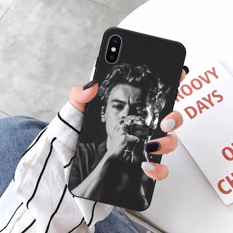 

Harry Styles Treat people with kindness Phone Case for iPhone 11 12 pro XS MAX 8 7 6 6S Plus X 5S SE 2020 XR