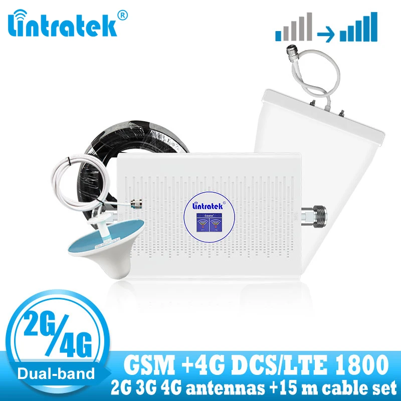 Усилитель сигнала GSM 900 4G lte dcs 1800 МГц 2G МГц|Усилители сигнала| |
