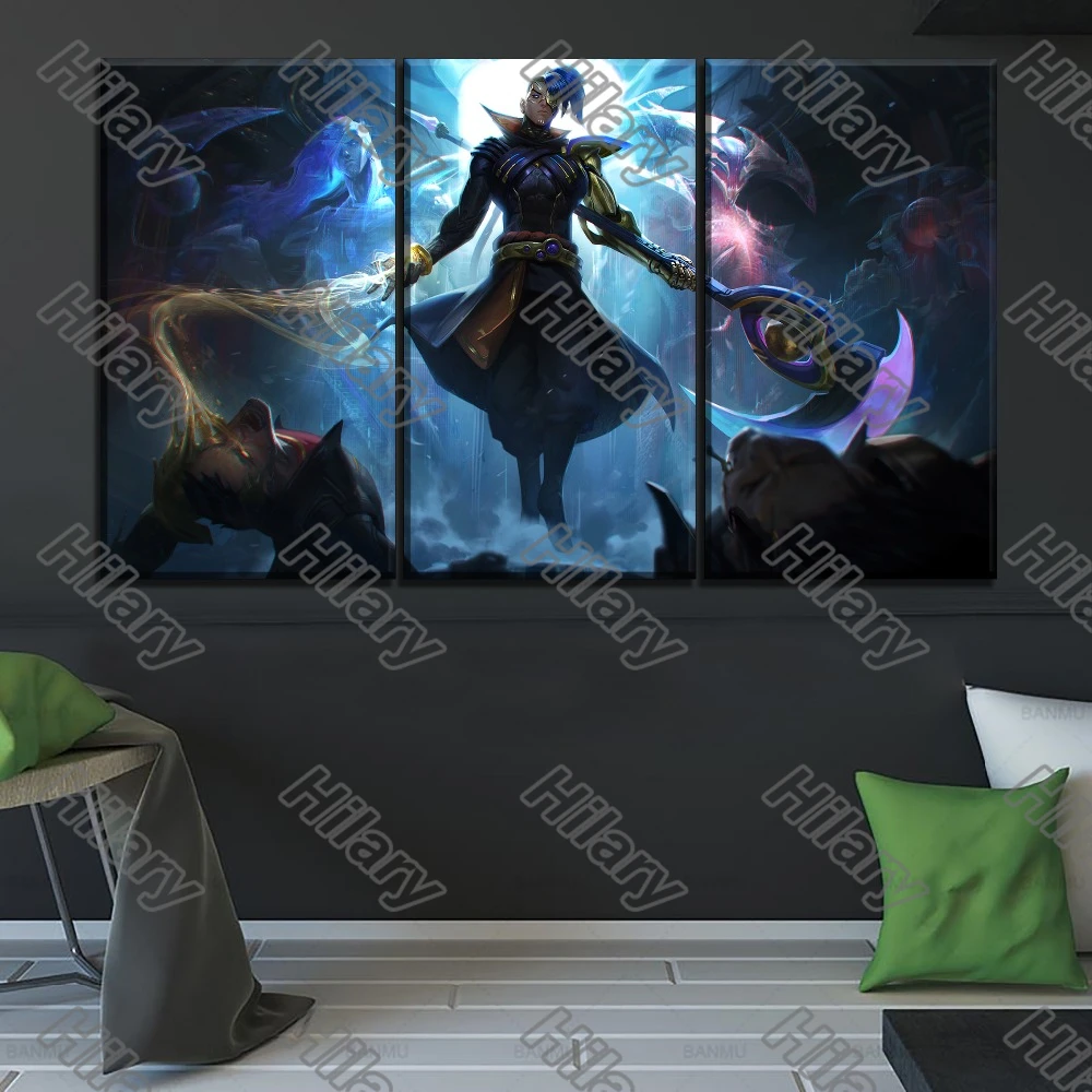 

Game-Kayn-League-Of-Legends Canvas Painting 5Pcs Poster Wall Art Customizable Decoration for Living Room and Bedroom