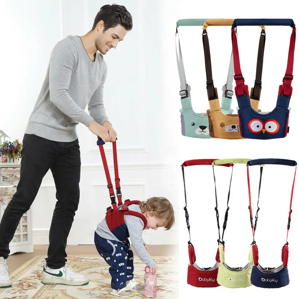 

Toddler Baby Safe Walking Harness Belt Carriers Baby Assistant Children Walker Helper Handheld
