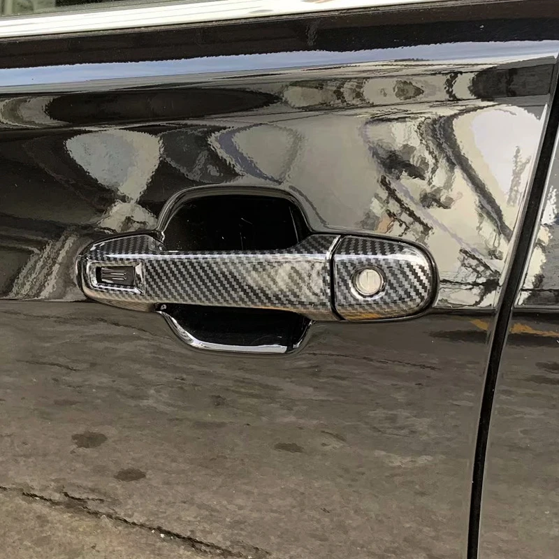 

for Subaru Forester 2019 With Smart Key Holes Car Accessories ABS Chrome Car Door Handle Cover Trim 8pcs