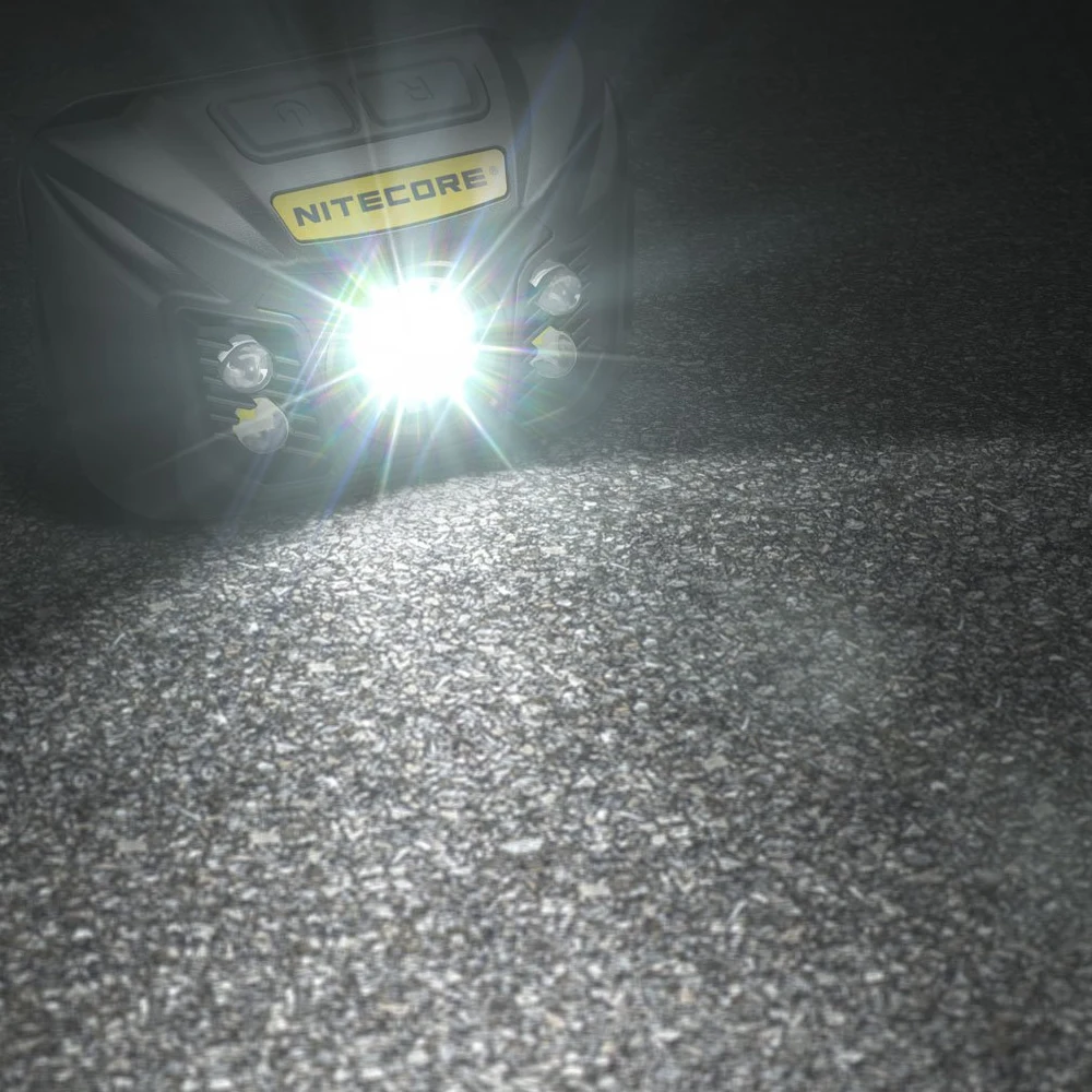 NITECORE 400 люменов CREE XP-G2 S3 LED NU30 с перезаряжаемой батареей налобный фонарь