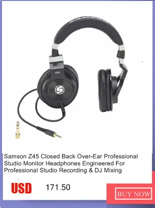 Samson C01u Pro конденсаторный микрофон для мониторинга в реальном времени с студийным монитором наушники Sr950 для вещания музыки записи