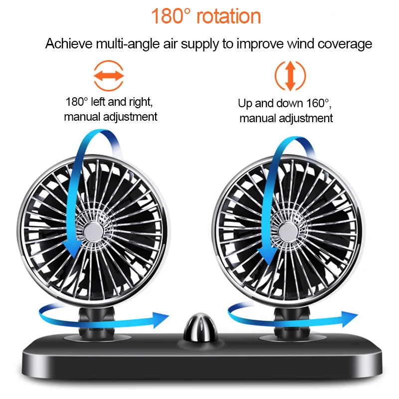Автомобильный Универсальный 180 в Регулируемый на Градусов Воздушный охлаждающий