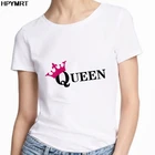 Женская футболка с интересным принтом в виде иллюстрации, Футболка Harajuku, женские модные белые топы 2020, новая женская футболка, одежда