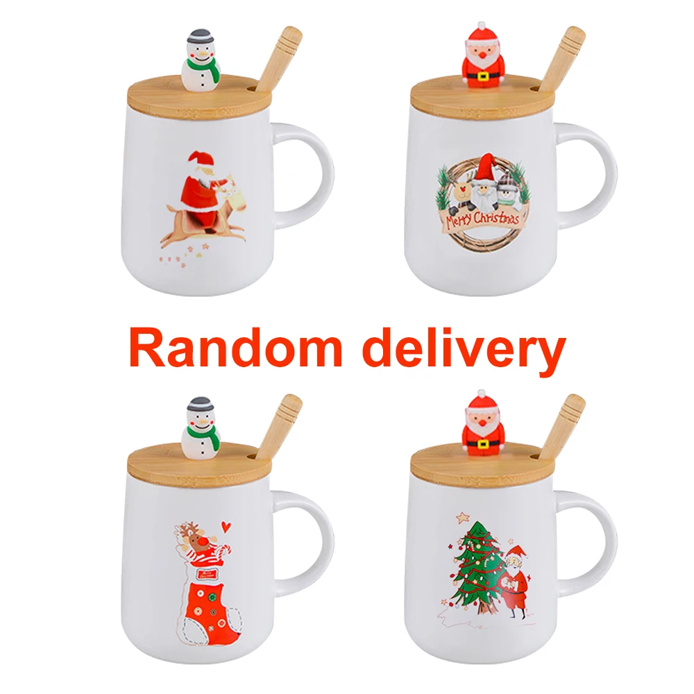 НОВАЯ РОЖДЕСТВЕНСКАЯ керамическая кружка креативная чашка для кофе и чая в виде
