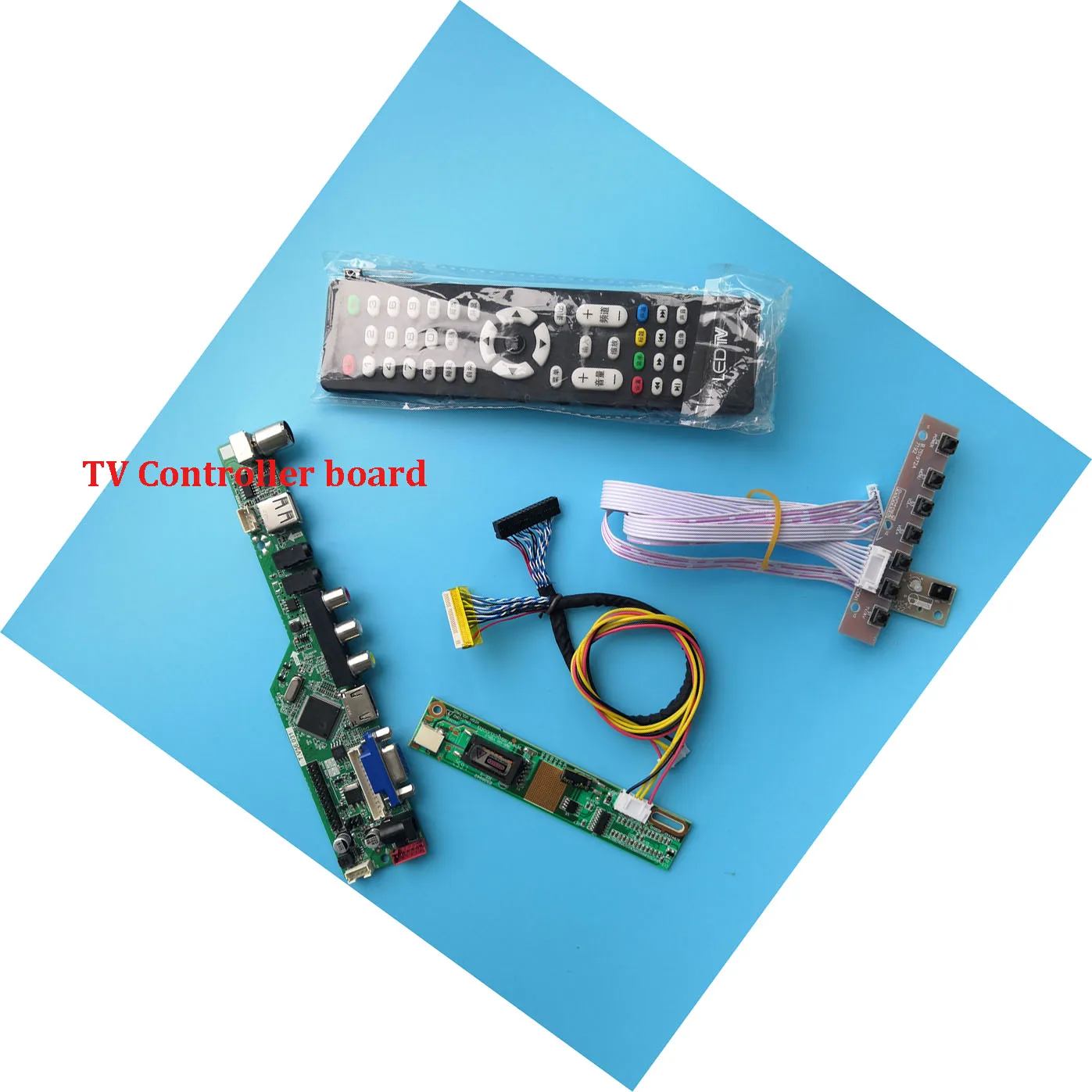 

for N154I2-L01/N154I2-L02/L04/L05/L03 1280X800 panel screen TV VGA USB RF Controller Board Signal 1 lamps driver kit