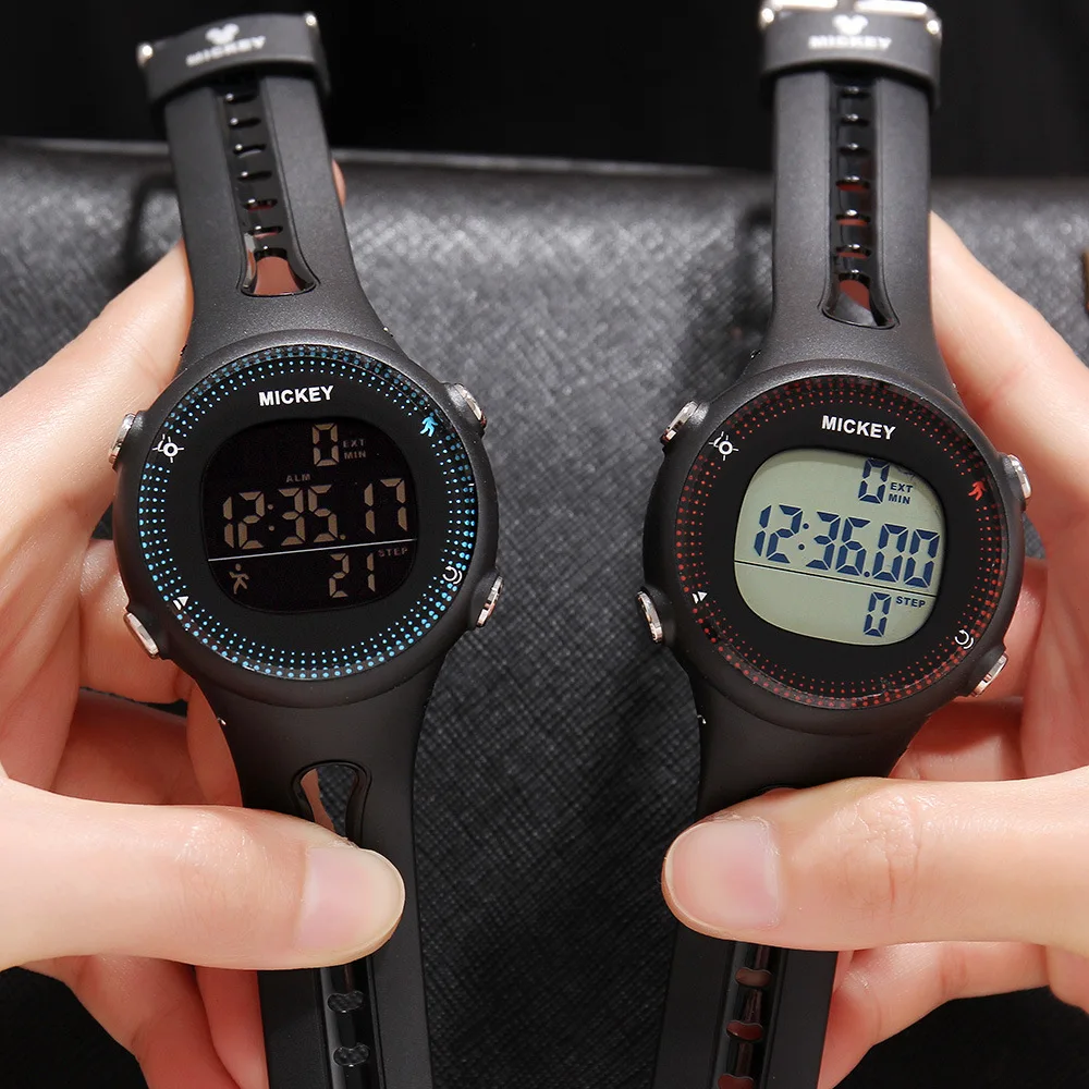 

Disney step watch waterproof luminous multifunction electronic watch sports boys electronic watch student watch