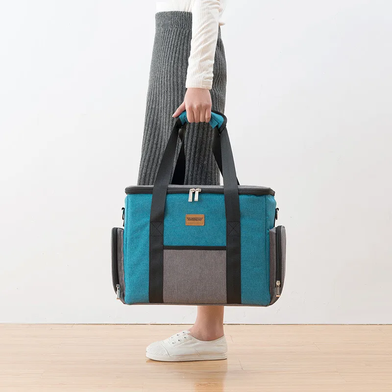 25 л очень большая изолированная сумка холодильник Портативная через плечо