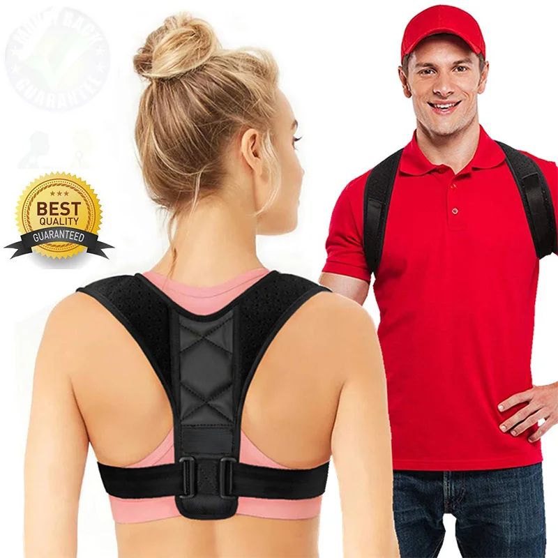 Корректор осанки мужской корсет для коррекции ключицы и поясницы | Красота