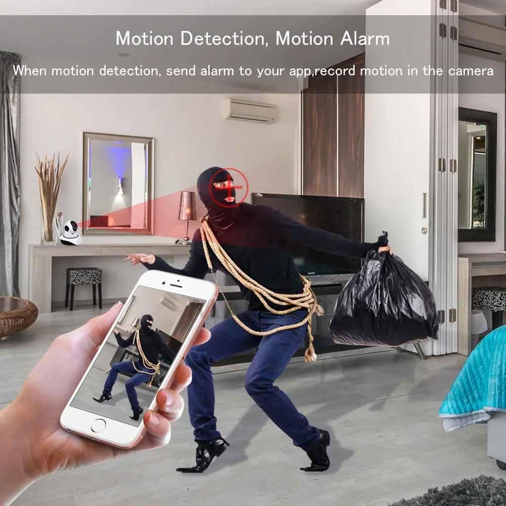 

auto tracking Wireless 1080P IP Camera Wifi P2P Video Surveillance CCTV Camera Baby Monitor WIFI Home Security mini camera HD