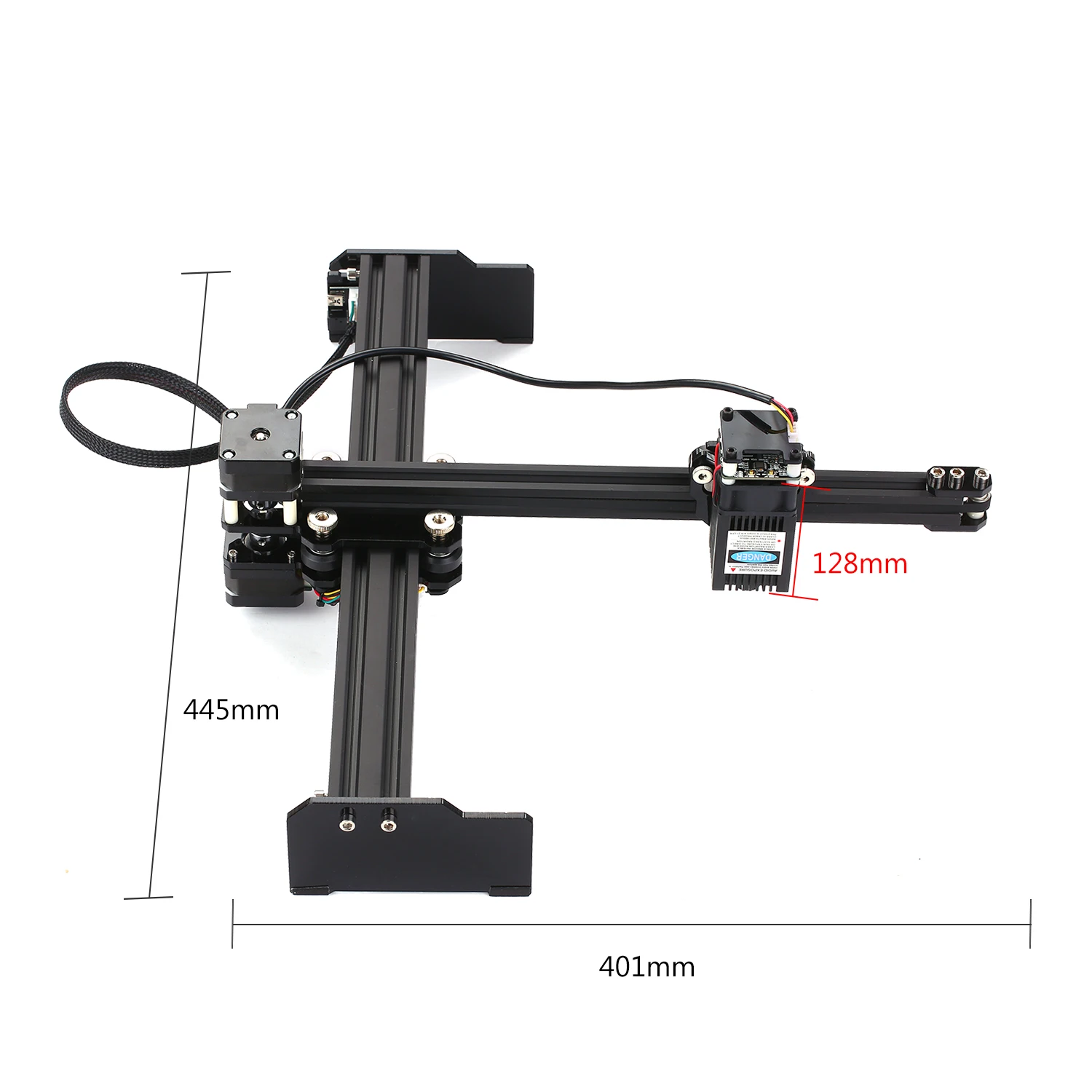 KKMOON 20 Вт лазерный гравировальный станок высокоскоростной Настольный мини гравер