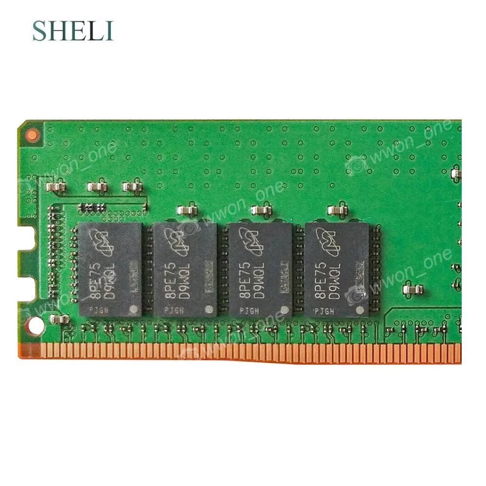 Шели 8 Гб 2RX8 PC4 2666V R DDR4 2666 21300R 288Pin ECC память сервера модуль|Оперативная память| |