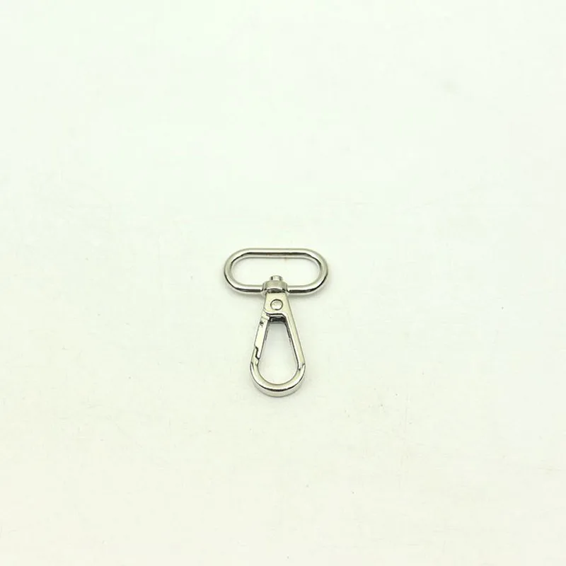 50pcs 25mm Metal Belt Clip Buckles Swivel Lobster Clasp Dog Collar Strap Buckle Carabiner Snap Hook DIY Backpack Bag Accessory