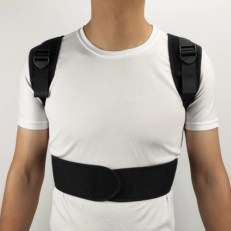 Корректор осанки поддержка спины ортопедический позвоночник пояса плеч личная