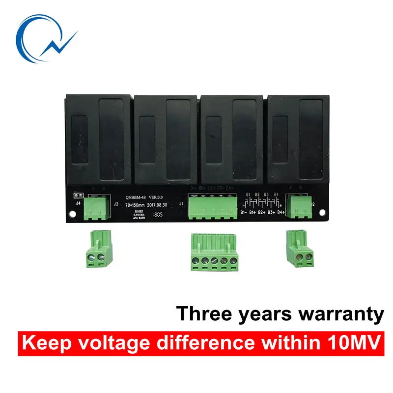 QNBBM 4S 12 В эквалайзер с активной батареей балансир BMS для LiFePO4 LiPO LTO NCM литиевый 18650 DIY