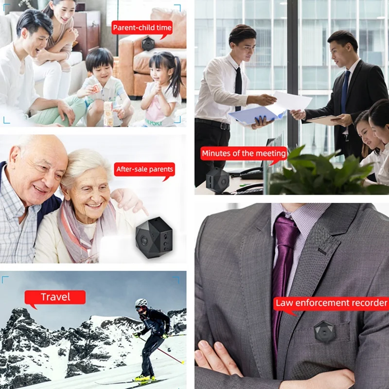 

Wireless Indoor Surveillance Camera TN-1WIFI HD Camera 200W Network Remote Surveillance Camera Portable