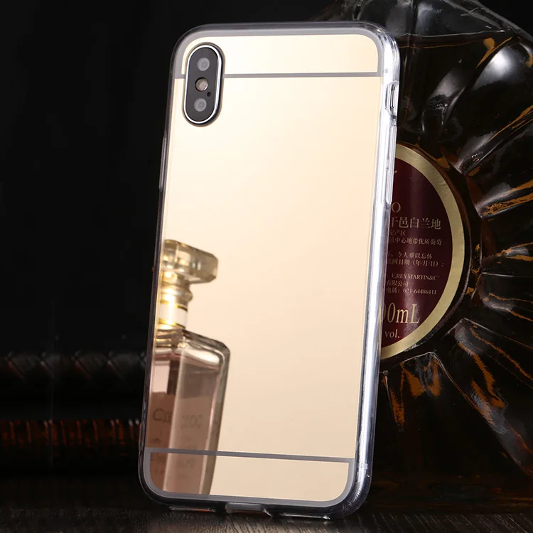 Мягкий зеркальный чехол на Redmi 5a 6a 4a 7 Note 5 Pro Shell Plus 4x 4 бампер силиконовый