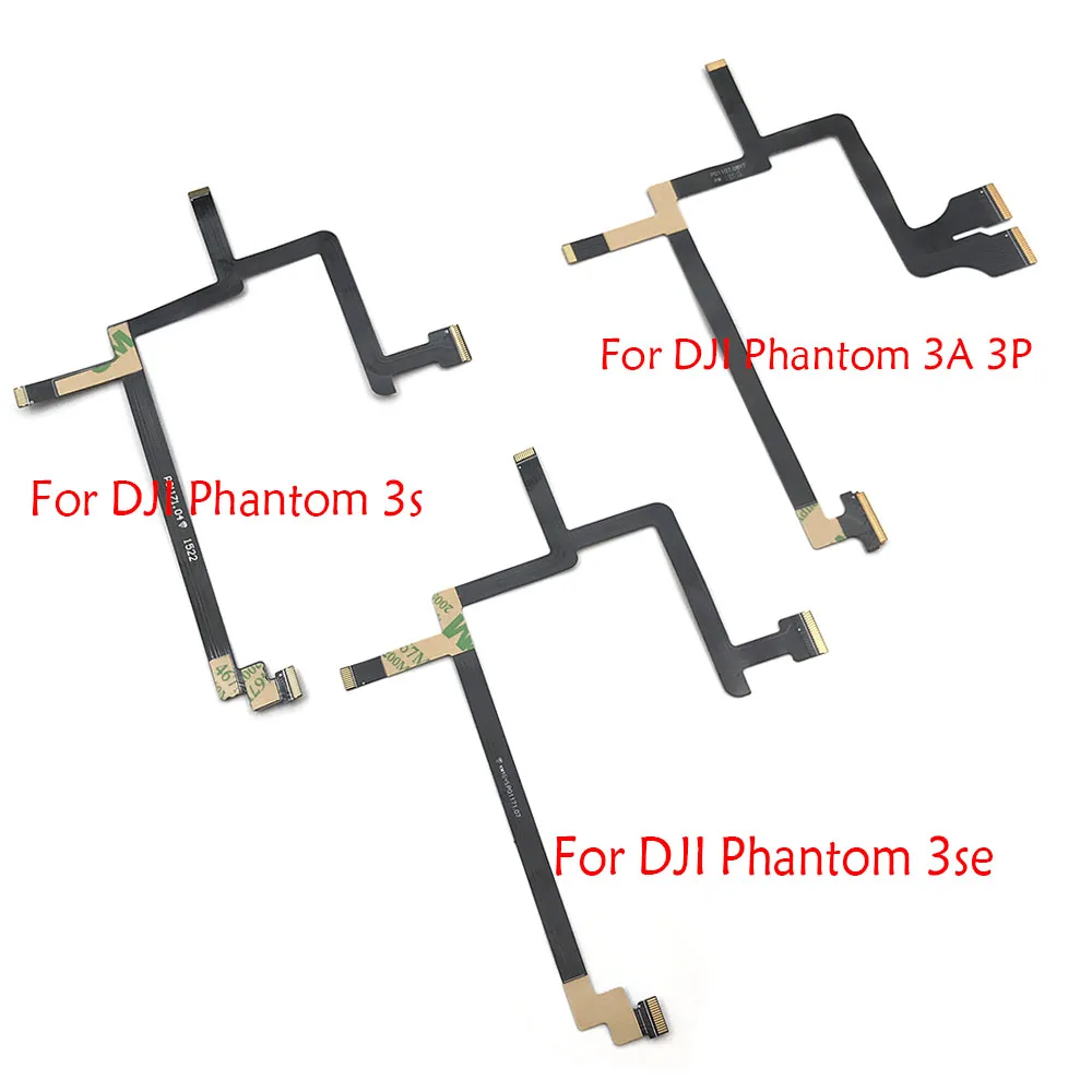 New For DJI Phantom 3 Camera Drone 3A 3P 3S SE Flexible Gimbal Cable Flex Flat Ribbon Cable Camera Repairing Parts