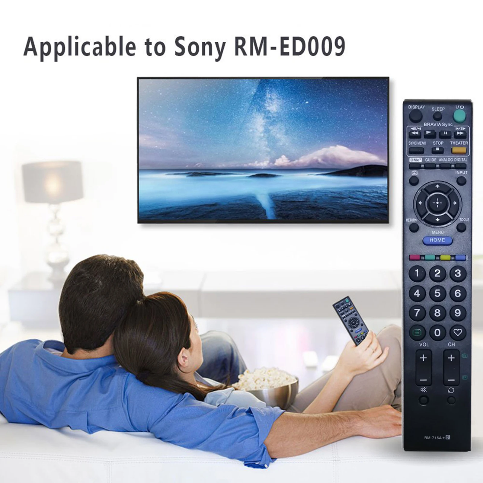 Универсальный запасной пульт дистанционного управления SOONHUA RM 715A для Sony TV ED009 ED011