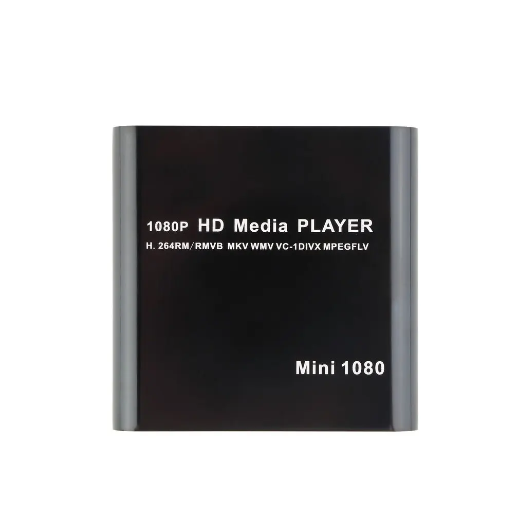 

1080P HDD Multi-function Media RMV MP4 AVI FLV Player MKV/H.264/RMVB Full HD With HOST USB Card Reader US Plug