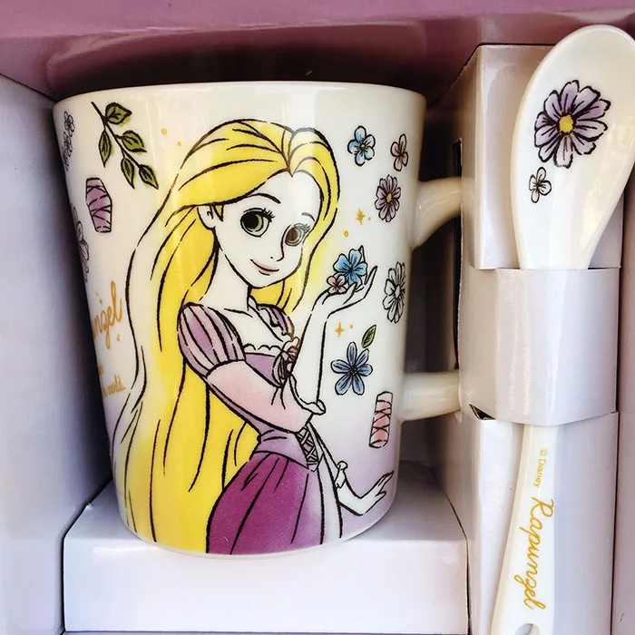 Мультяшная милая маленькая Русалка Ариэль Алиса Рапунцель Принцесса фарфоровая