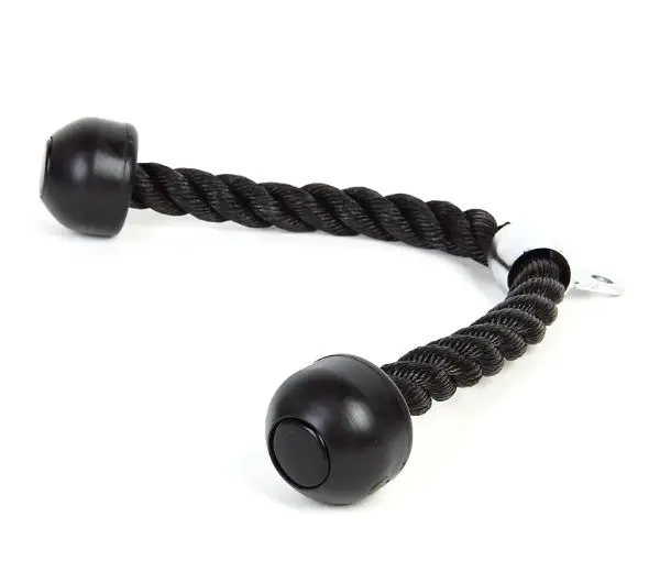 Трицепс прижимная веревка тренажерный зал бодибилдинг кабельный тренажер