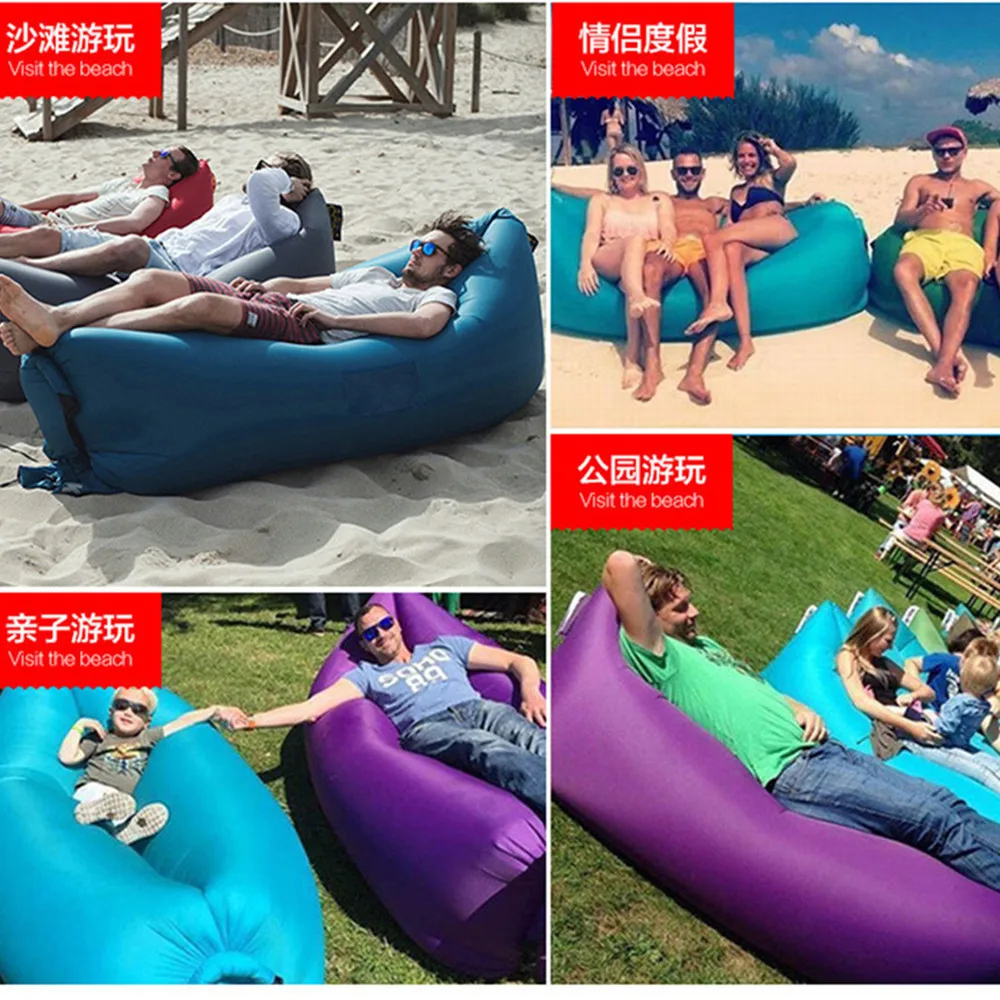 

Air Inflatable Travel Mattress Bed Universal For Back Seat Multi Functional Sofa Pillow Outdoor Camping Mat Cushion
