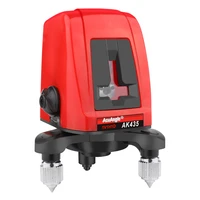 ak435 laser leveling unit mini portable red 3d laser level 360 distance meter level laser line measure as construction tools