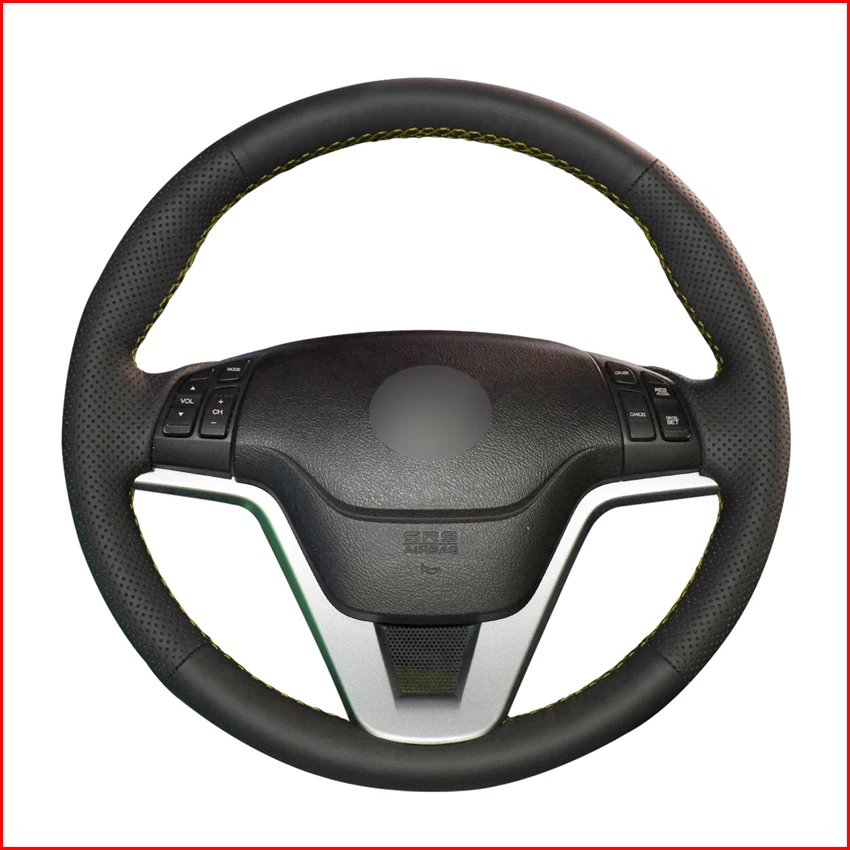 MEWANT Black Artificial Leather Car Steering Wheel Cover for Honda CR-V CRV 2007-201 | Автомобили и мотоциклы