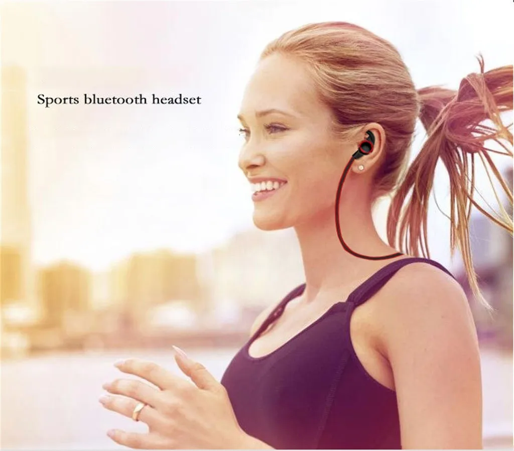 Bluetooth наушники BT 4,1 Открытый Бег маленький Рог стерео Беспроводная гарнитура для занятий спортом наушники беспроводные наушники вкладыши Прямая поставка