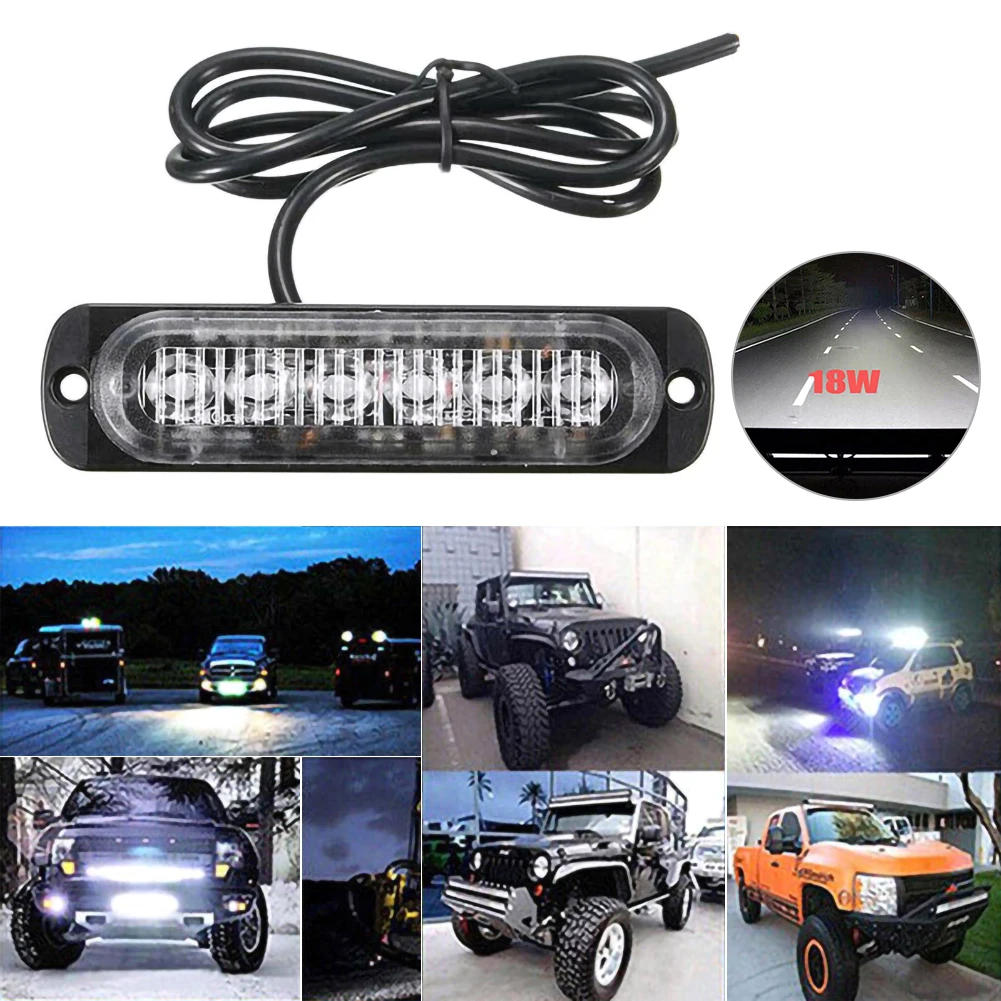 

New DC 12V-24V LED Work Light Bar Floods Spot Offroad 4WD For Driving Car SUV Driving Fog Lamp Spot Offroad Emergency Lights