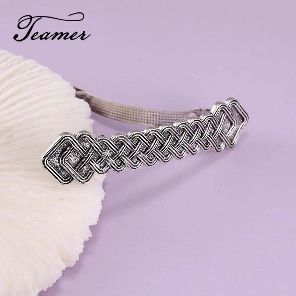 Teamer винтажное ювелирное изделие для волос с ирландским узлом женские античные