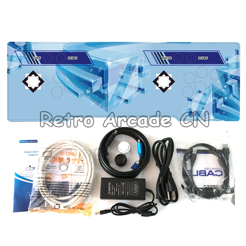 Пластиковая аркадная консоль для 2 игроков Pandora 5s 1299/1660/2600 in 1 home jamma игрока с