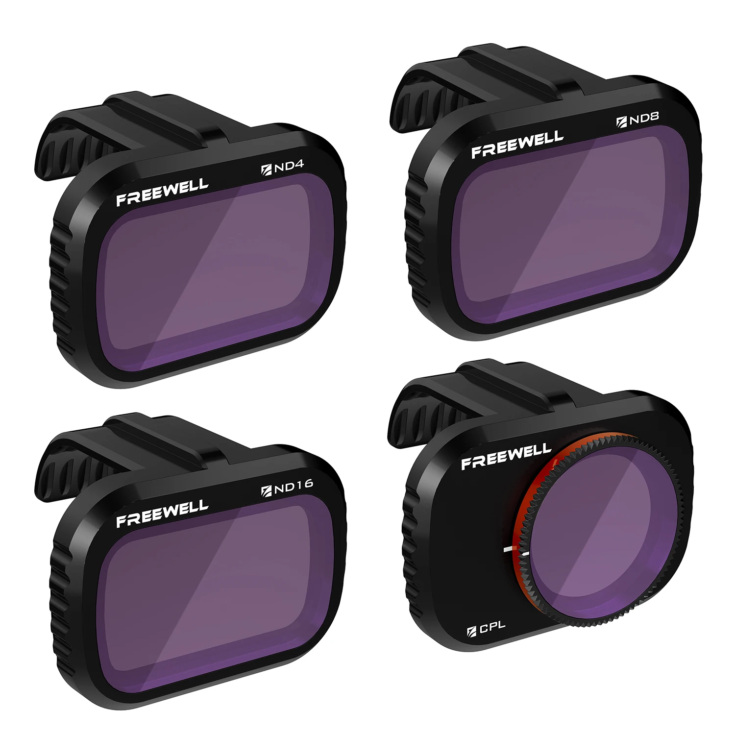 

Freewell Standard Day - 4K Series - 4Pack Filters Compatible with Mavic Mini/Mini 2/Mavic Mini SE Drone