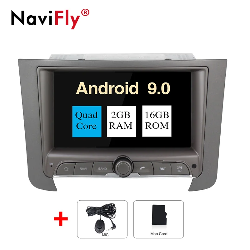 8 ядерный Android 9,0 4+ 32G Автомобильный Радио dvd мультимедийный плеер для SsangYong REXTON 2012 2013 gps-навигация с RDS Wifi BT - Цвет: 4Core 2 16G
