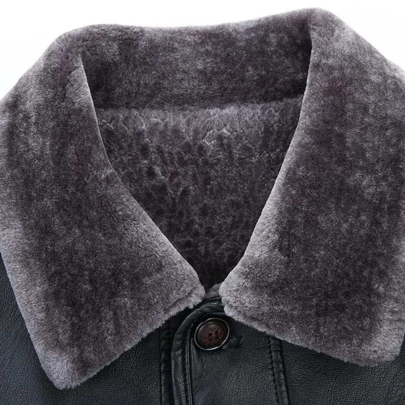 Размера плюс 8XL 7XL 6XL 5XL новые зимние мотоциклетные мужская кожаная куртка мужские