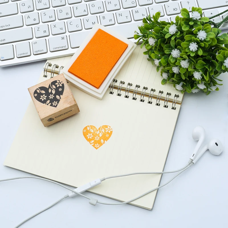 15 цветов Inkpad штамп планировщика Скрапбукинг силиконовые печать для дневника