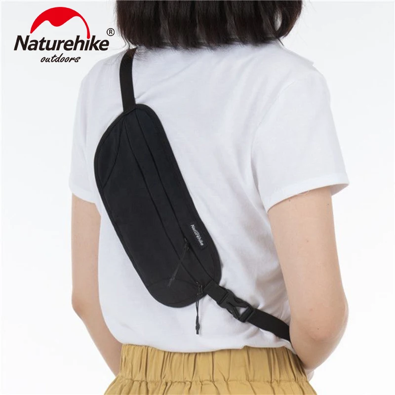 Сумка на талию Naturehike портативная уличная дорожная приталенная с защитой от кражи