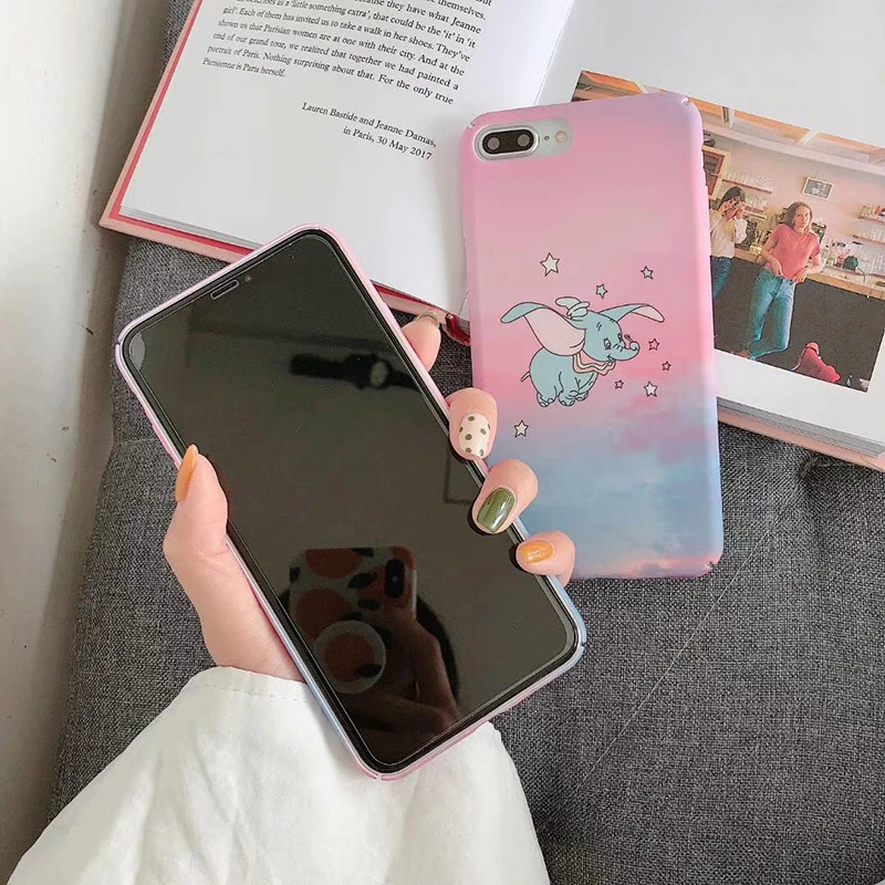 Жесткие ПК-Чехлы для huawei P30 P20 Lite Mate20 Pro Мультфильм Летающий чехол со слоном для Honor 9 10 8X Nova 3 3i 4 задняя крышка fundas Capa