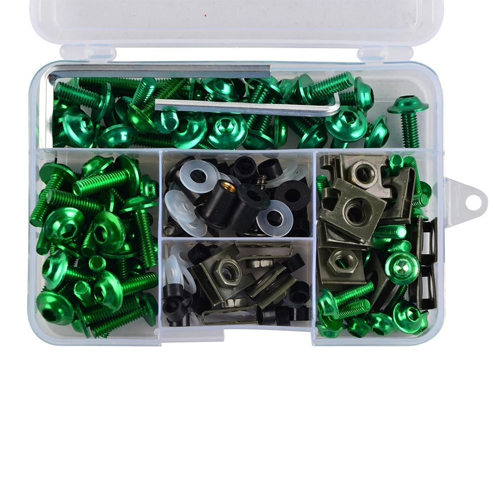 Motor Bike Bodywork Aluminum Screws Nut Mounting Bolt Kit For Honda CBR900RR CBR893RR CBR919RR 1992 93 94 95 96 1997 1998 1999 | Автомобили